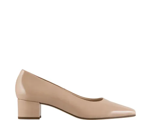 Högl SQUARED 40 Pumps - Elegante Pumps aus glänzendem Kalbleder mit Blockabsatz für optimalen Komfort und Stil. Perfekt für jede Garderobe und ideal für lange Tragezeiten.