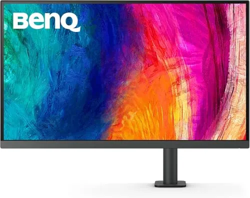 BenQ PD3205UA 32 Zoll 4K-Monitor - UHD, sRGB 99%, Ergo-Arm für maximalen Arbeitskomfort und kreative Freiheit