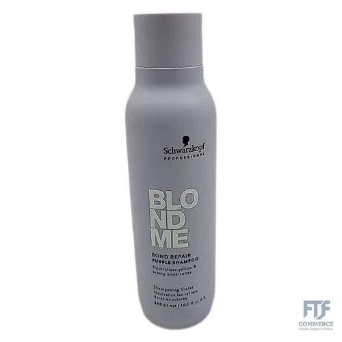 Schwarzkopf Professional BLONDME Bond Repair Purple Shampoo Cool Haarshampoo