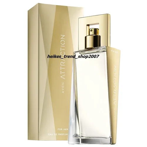 Avon Attraction Eau de Parfum 50 ml - Eau de Parfum für Damen mit fruchtiger und moschusartiger Mischung, die Anziehungskraft weckt und langanhaltend verführt. Tierversuchsfrei und ideal für sinnliche Momente.