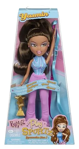 Bratz Play Sportz Yasmin (Turnen) – Modepuppe mit Accessoires