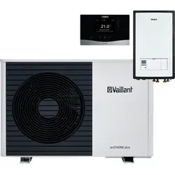 VAILLANT aroTHERM plus VWL 75/6 A S2 Paket - Wärmepumpe mit hoher Effizienz und umweltfreundlicher Technologie für optimale Heiz- und Kühlleistung.