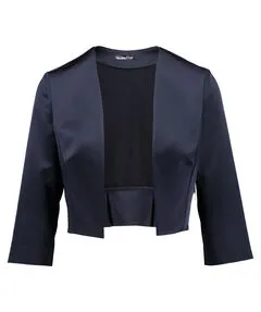 Vera Mont Damen Bolero 34 - Eleganter Bolero mit Schlitzen an den Ärmelenden, ideal für festliche Anlässe. Pflegeleicht: Maschinenwäsche bei 30 Grad im Schonwaschgang.