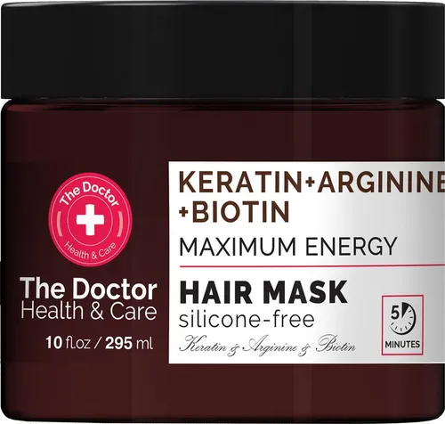  Keratin + Arginine + Biotin Maximum Energy Keratinmaske für das Haar 295 ml