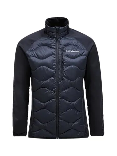 Peak Performance M Helium Down Hybrid Jack-BLAC - L - Funktionsjacke mit innovativer Hybrid-Technologie, die Wärme und Atmungsaktivität kombiniert, ideal für Outdoor-Aktivitäten.