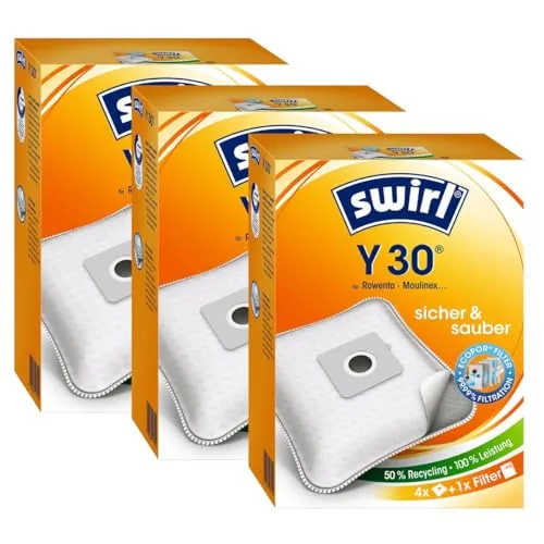 Swirl Y 30 MP Plus AirSpace Staubsaugerbeutel passend fürStaubbeutel Microvlies 3 x