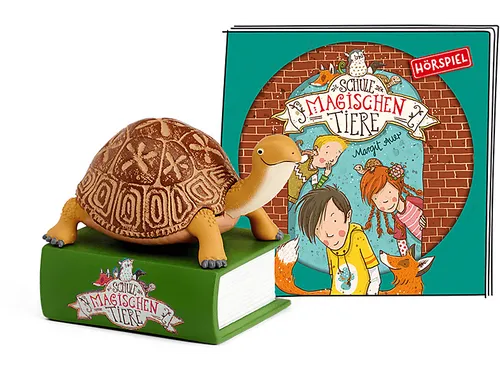 tonies Hörfiguren für Toniebox - Schule der magischen Tiere, ca. 82 Min. Hörspielspaß für Kinder ab 7 Jahren mit magischer Schildkröte Henrietta