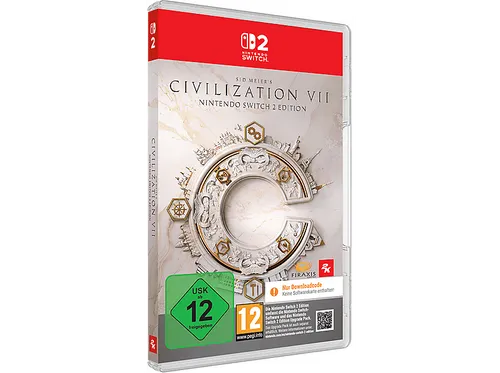 Sid Meier’s Civilization VII Nintendo Switch 2 Edition - Strategisches Aufbauspiel für Nintendo Switch, erlebe epische Zivilisationskriege und gestalte die Geschichte deiner Nation.