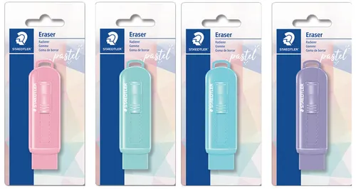 STAEDTLER Radierer 525 PS1 pastell zufällige Farbe (1 Stück)