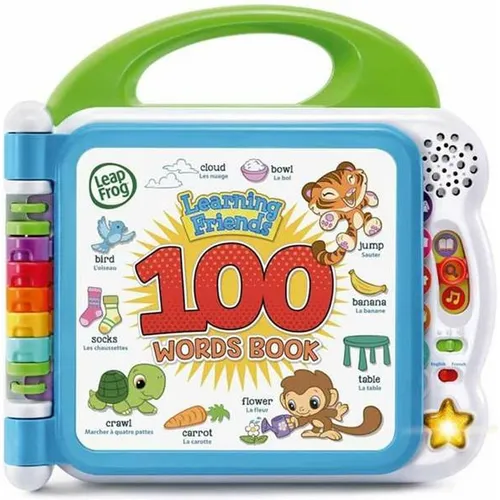 Interaktives Kinderbuch Vtech - Mis primeras 100 palabras - Musik-Mobile mit interaktivem Lernen, fördert den Wortschatz und die Sprachentwicklung von Kleinkindern.