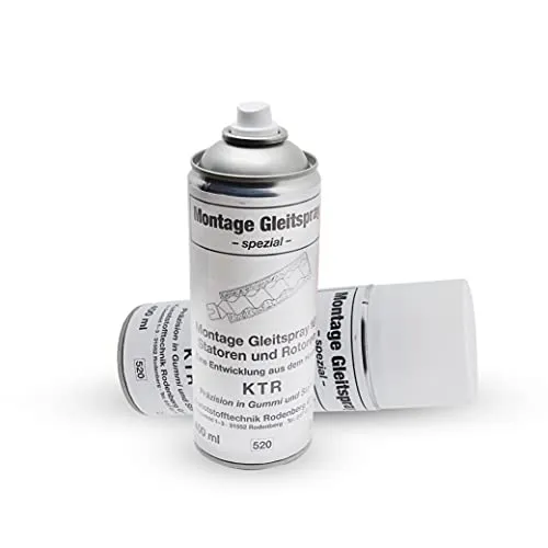 KTR Montage Spray Gleitspray für Rotoren und Statoren - Mantel & Schnecke Spray - Ersatzteile PFT G4 Einfacher Satoren und Rotoren Montage