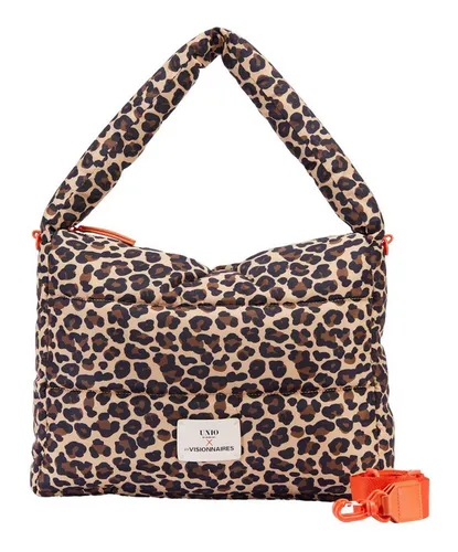 LES VISIONNAIRES Unio Hobo Schultertasche 38 cm - Elegante braune Umhängetasche - Stylische Unio Hobo Schultertasche aus hochwertigem Material, ideal für den täglichen Gebrauch. Mit ihrer großzügigen Größe bietet sie ausreichend Platz für Ihre Essentials.