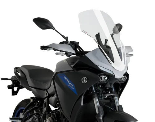 PUIG Motorradhelm-Visier Tourenscheibe für Yamaha MT-07 Tracer 700 / Tracer 7 / GT 20-24 klar