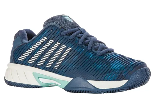 K-Swiss Performance Hypercourt Express 2 HB Tennis Shoe - Tennisschuhe für Jungen mit Aösta 7.0 Gummisohle für hervorragende Strapazierfähigkeit und K-EVA für maximale Dämpfung und Haltbarkeit.