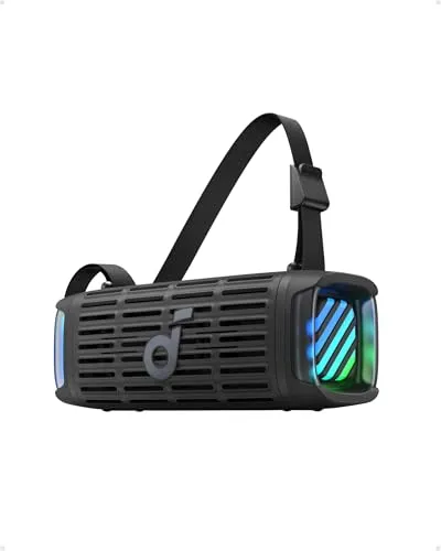 soundcore Boom 3i | Wasserdichter Bluetooth-Lautsprecher Nachtschwarz D5100010