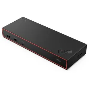 Lenovo Dock - 100W ThinkPad USB4 Dock 5000 - Weiteres Notebook-Zubehör mit 100W Leistung, ideal für schnelles Laden und vielseitige Anschlussmöglichkeiten für Ihr ThinkPad.