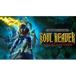 Legacy of Kain Soul Reaver 1&2 Remastered Deluxe Edition (PS5) - Spiele-Klassiker im Deluxe-Format: Erlebe die epische Rachegeschichte von Kain und Raziel mit überarbeiteter Grafik, Steelbook, Kunstbuch und mehr für nostalgische Gamer.