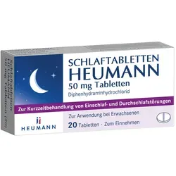 Schlaftabletten Heumann 50 Mg Tabletten 20 St