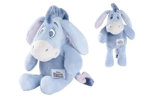 Disney Winnie the Puuh Core I-Ah, 25cm Plüschtier, aus recyceltem Material, für Kinder ab den ersten Lebensmonaten geeignet