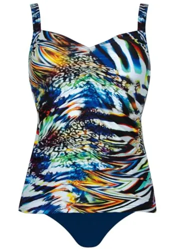 Sunflair Tankini - Eleganter Tankini für Damen - Tankini Sets für Damen mit Schalen und Taillenslip, ideal für optimalen Halt und Komfort beim Schwimmen.