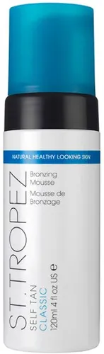 St. Tropez Self Tan Classic Bronzing Mousse 120 ml – Selbstbräunungsmousse - Das St. Tropez Self Tan Classic Bronzing Mousse sorgt für eine gleichmäßige Bräune und versorgt die Haut intensiv mit Feuchtigkeit. Ideal für einen natürlichen, sommerlichen Teint zu jeder Jahreszeit.