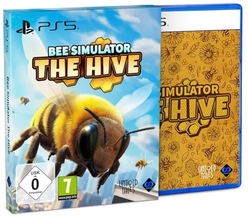 Bee Simulator - The Hive (Playstation 5) - Erlebe die faszinierende Welt der Bienen! Entdecke spannende Simulationselemente und erlebe Abenteuer in einer bunten, lebendigen Umgebung. Ideal für alle Altersgruppen!