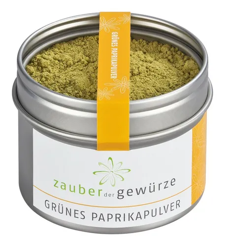 Zauber der Gewürze Gewürz Zauber der Gewürze Grünes Paprikapulver