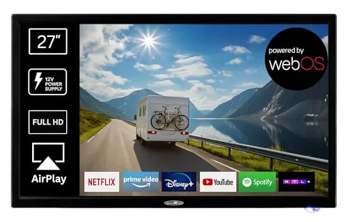 Reflexion LDD27iBT LED-Fernseher 27 Zoll - Smart-TV mit Full HD Auflösung, integriertem DVD-Player und vielseitigen Anschlussmöglichkeiten für ein optimales Fernseherlebnis.