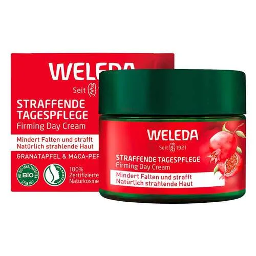 WELEDA Tagescreme Granatapfel & Maca-Peptide - Straffende Tagespflege 10ml