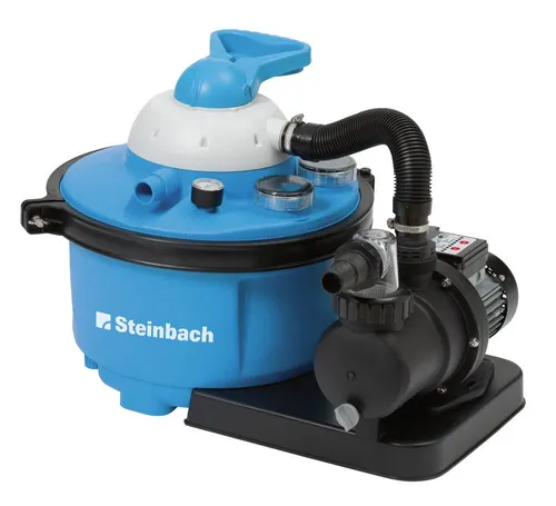Steinbach Comfort 50 Sandfilteranlage Speed Clean 8,5 m3 - leistungsstarker Poolfilter für sauberes Wasser und einfache Wartung