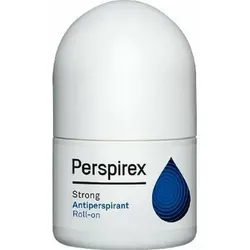 Perspirex Strong Antitranspirant Deoroller 20 ml - Perspirex Strong Deoroller, 20 ml, bietet langanhaltenden Schutz gegen Schweiß und Körpergeruch. Ideal für den täglichen Einsatz, um Ihre Kleidung trocken zu halten und Ihnen ein frisches Gefühl zu verleihen.