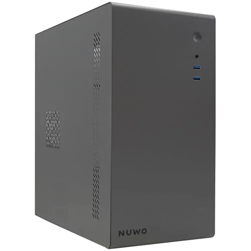 eXtremeBit Smart Computer PC zusammengebaut, Prozessor Core i7-8700, Arbeitsspeicher 16 GB, SSD 500 GB, Win 11 Pro, Office 2021 - Grau