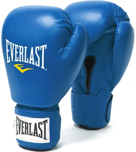 Everlast Boxhandschuhe Amateur Competition Fight Glove P00003029 - Blau 16 OZ - Hochwertige Boxhandschuhe aus Kunstleder für Herren, ideal für Wettkämpfe. Robuste Verarbeitung und optimaler Tragekomfort für maximale Leistung im Ring.
