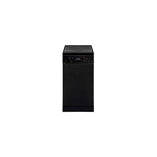 BRANDT DFS1010B Geschirrspüler - 10 Gedecke, 47dB, A++ - Geschirrspüler 45 cm, ideal für kleine Küchen. Mit 10 Maßgedecken und Startverzögerung für optimale Energieeinsparung. Kompakte Bauweise und leiser Betrieb sorgen für Komfort.