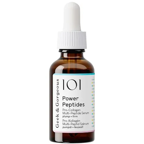 Geek & Gorgous 101 Actives Serum Power Peptides Pro Collagen 30 ml - Hochwertiges Serum mit Power Peptides für intensive Feuchtigkeit und ein strahlendes Hautbild. Ideal für die tägliche Gesichtspflege.