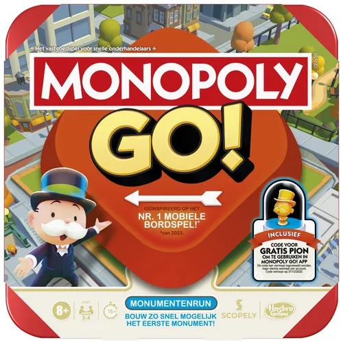 Monopoly - Go! (Nl) Toy NEU