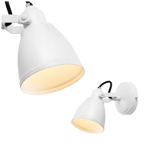 Markslöjd FJÄLLBACKA Wall 1L White IP44