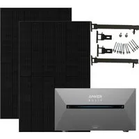 Anker Solix 890W Balkonkraftwerk mit Solarbank 2 Pro - Solaranlagen-Set mit 890W Gesamtleistung: Inklusive ANKER SOLIX Solarbank 2 E1600 Pro und 2x JA SOLAR 445W Modulen für maximale Energieeffizienz und einfache Installation.