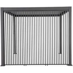 PERGOLA-SEITENTEIL 111 PANEL-V WALL ANTHRAZIT 93 - Modding: Hochwertiges Seitenteil für Ihre Pergola, robust und stilvoll in Anthrazit, sorgt für zusätzlichen Sichtschutz und Privatsphäre.