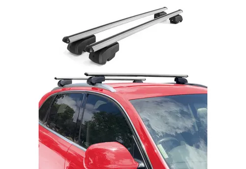 OMAC Dachträger Gepäckträger für Mercedes GLC 2022-2025 - Dachgepäckträger aus hochwertigem Aluminium, abnehmbar und wasserbeständig. Perfekt für Fahrrad-, Ski- und Gepäckträger, einfach zu montieren und für jedes Abenteuer bereit.