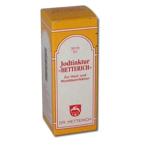 Jodtinktur Hetterich Lösung Inhalt: 30 ml