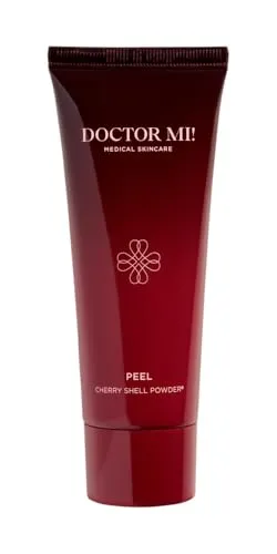 DOCTOR MI! PEEL 75 ml - Sanftes Gesichtspeeling - Das DOCTOR MI! PEEL Gesichtspeeling sorgt für eine gründliche Reinigung und zarte Haut. Mit natürlichen Kirschkernschalen bietet es ein sanftes Peeling ohne Mikroplastik. Ideal für die tägliche Anwendung und hervorragende Hautverträglichkeit.