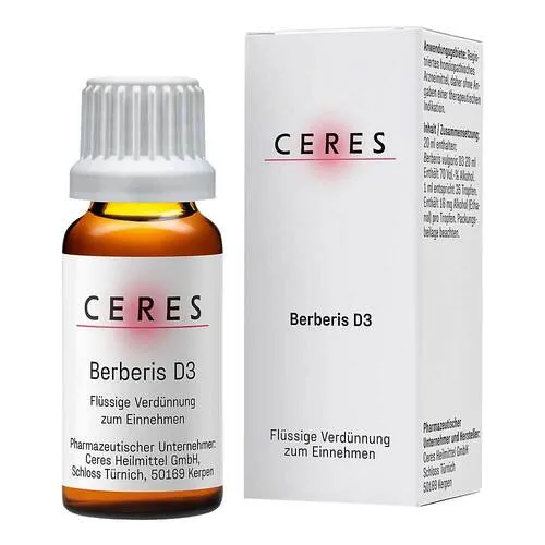 CERES Berberis D 3 Dilution 20 ml