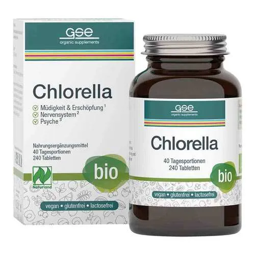 Chlorella 500 mg Bio Naturland Tabletten 120 g