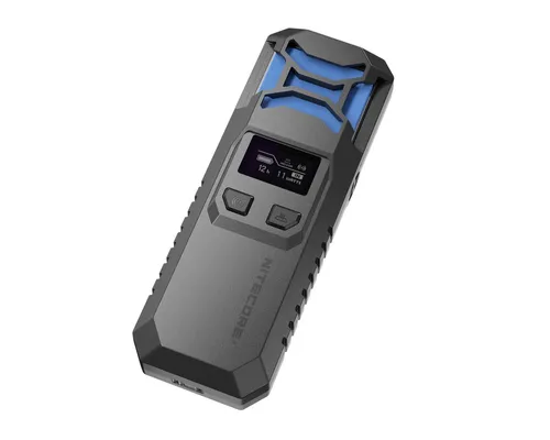 Nitecore EMR10 Mückenabwehrgerät mit Powerbank-Funktion - Effektive Mückenabwehr für Outdoor-Aktivitäten und Alltag. Inklusive 2x NL2150 Akkus, IPX5 wetterfest, mit USB-C Powerbank-Funktion und 5 Meter Schutzradius. Ideal für Camping und Angeln.