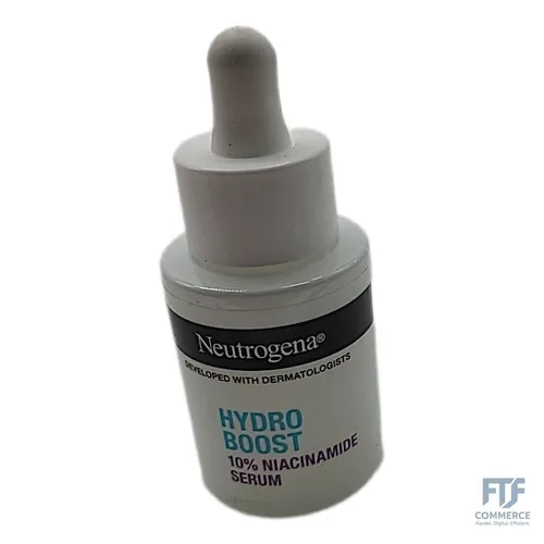 Neutrogena Hydro Boost 10% Niacinamide Serum - Tagespflege – Feuchtigkeitsspendendes Gesichtsserum mit 10% Niacinamid und Hyaluronsäure für sichtbar strahlende und glattere Haut in nur einer Anwendung.