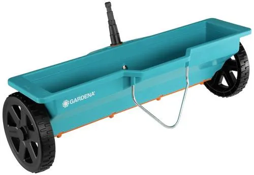 Gardena 0420-20 combisystem-Streuwagen - 40 cm Streubreite, exaktes Streuen und witterungsbeständig für präzise Rasendüngung