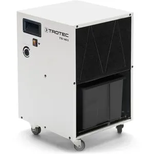 Trotec Luftentfeuchter TTK 140 S - Bautrockner mit 40L/Tag - Luftentfeuchter für Räume bis 175m³, ideal für Baustellen. Hohe Entfeuchtungsleistung auch bei Kälte, automatischer Hygrostat und umweltfreundliches Kältemittel.