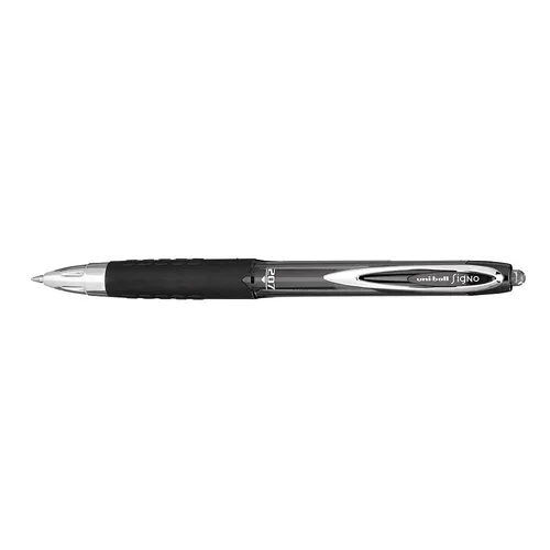 uni-ball Signo 207 Gelschreiber schwarz/transparent 0,4 mm, Schreibfarbe: schwar