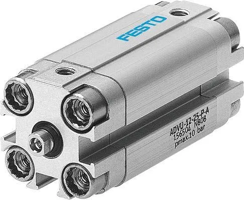 ADVU-20-10-P-A (156515) Kompaktzylinder Hub:10mm Kolben-Durchmesser:20 mm Einbaulage:beliebig
